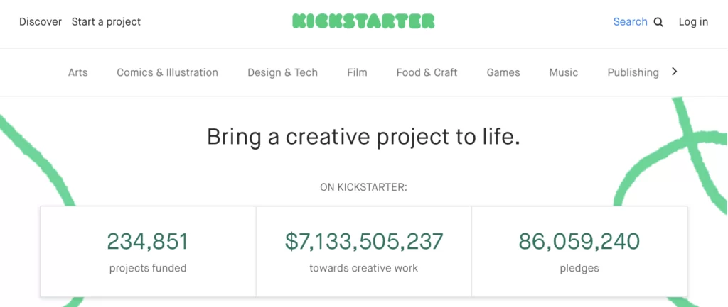 Kickstarter (Crowdfunding Platform)